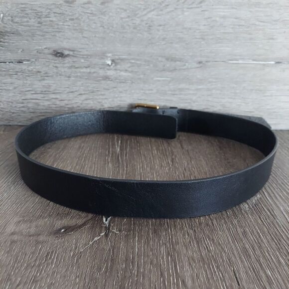 Black Color Block Belt 39.5" Long - Picture 2 of 5